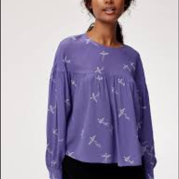 Aritzia Wilfred Elisa Blouse - Picture 3 of 5